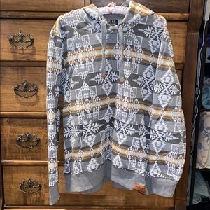 Ariat x Pendleton Aztec Hoodie Size Small